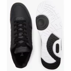 Lacoste Homme T-Clip Black White -Baskets Soldes 744SMA009431223 4