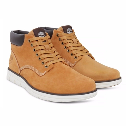 Timberland Mens Brown Bradstreet Chukka Leather Wheat 3 Timberland Mens Brown Bradstreet Chukka Leather Wheat – Image 3