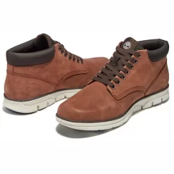 Baskets Timberland Men Bradstreet Chukka Leather Cappuccino -Baskets Soldes A2BBKA20 4