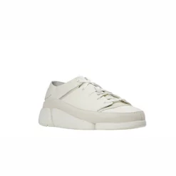 Baskets Clarks Homme Trigenic Evo White Leather -Baskets Soldes Clarks Trigenic Evo White Leather Men3