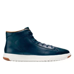 Cole Haan Grandpro High Lux Blue Handstained