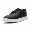 Baskets FitFlop Men Rally X Leather Sneakers Black