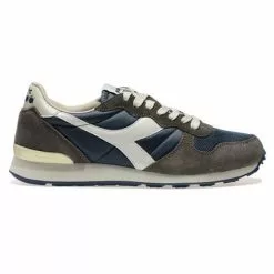 Baskets Diadora Men Camaro Blu Insegna Grigio Pellicano