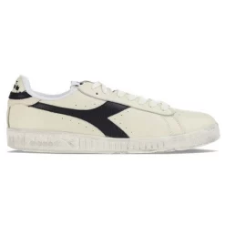 Baskets Diadora Men Game L Low Waxed Bianco Bleu