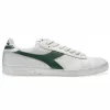 Baskets Diadora Men Game L Low Waxed Blanc Vert