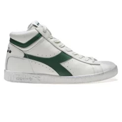 Baskets Diadora Unisex Game L High Waxed Blanc Vert
