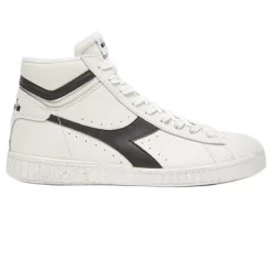 Baskets Diadora Unisex Game L High Waxed Blanc Noir