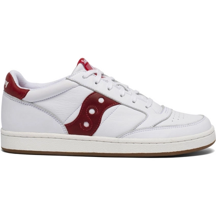 Basket Saucony Unisexe Jazz Court Blanc Rouge 1 Basket Saucony Unisexe Jazz Court Blanc Rouge