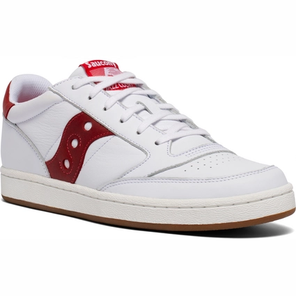 Basket Saucony Unisexe Jazz Court Blanc Rouge 5 Basket Saucony Unisexe Jazz Court Blanc Rouge – Image 5