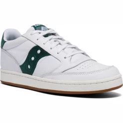 Basket Saucony Unisexe Jazz Court Blanc Vert 9 Basket Saucony Unisexe Jazz Court Blanc Vert -Baskets Soldes S70555 8 5
