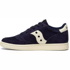 Baskets Saucony Unisex Jazz Court Nub Navy -Baskets Soldes S70618 1 3