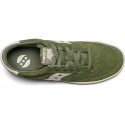 Baskets Saucony Unisex Jazz Court Nub Green -Baskets Soldes S70618 2 4