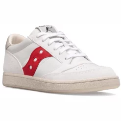 Baskets Saucony Jazz Court Men White Red -Baskets Soldes S70671 4 4