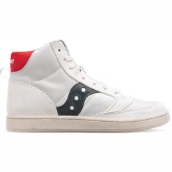 Baskets Saucony Jazz Court High Unisex White Navy