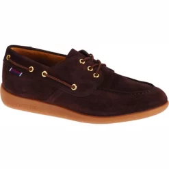 Chaussure Bateau Sebago Jobson Docksides Dark Brown Suede