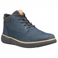 Baskets Timberland Men Cross Mark PT Chukka Navy Nubuck