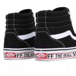 Baskets Vans Men Filmore Hi OTW Sidewall Black White -Baskets Soldes VN0A5HZLBA2 6