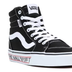 Baskets Vans Men Filmore Hi OTW Sidewall Black White -Baskets Soldes VN0A5HZLBA2 7