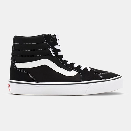 Baskets Vans Men Filmore Hi Suede Canvas Black White 2 Baskets Vans Men Filmore Hi Suede Canvas Black White – Image 2