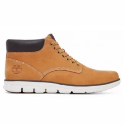 Timberland Mens Brown Bradstreet Chukka Leather Wheat