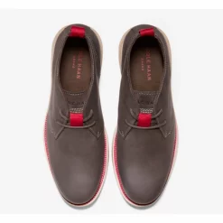 Baskets Cole Haan Homme Grand Atlantic Chukka WR Brown Oat -Baskets Soldes i20e C34087 D