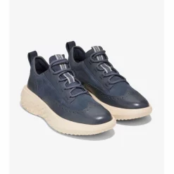 Baskets Cole Haan Men ZEROGRAND Work From Anywhere Oxford China Blue -Baskets Soldes i20e C35678 E