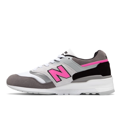 Sneaker New Balance Men M997 LBK Grey Pink 2 Sneaker New Balance Men M997 LBK Grey Pink – Image 2