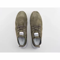 Baskets Rehab Men Nazul Nub Dark Green -Baskets Soldes nazul nub 6800 dgrn topdown