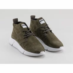 Baskets Rehab Men Nazul Nub Dark Green -Baskets Soldes nazul nub 6800 dgrn voor