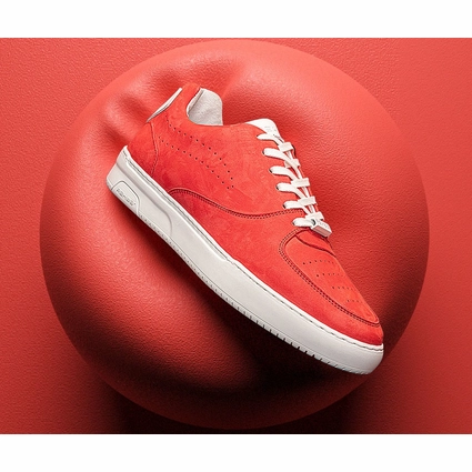 Baskets Rehab Men Thabo II Nub Red 3 Baskets Rehab Men Thabo II Nub Red – Image 3