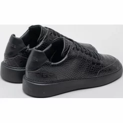 Baskets Rehab Men Tygo II BO Croco 421 Black -Baskets Soldes tygo ii bo croco 421 1200 black achter