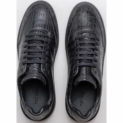 Baskets Rehab Men Tygo II BO Croco 421 Black -Baskets Soldes tygo ii bo croco 421 1200 black top
